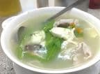 Best Salted Egg w. Mustard Green Pork Soup in Cleveland, OH